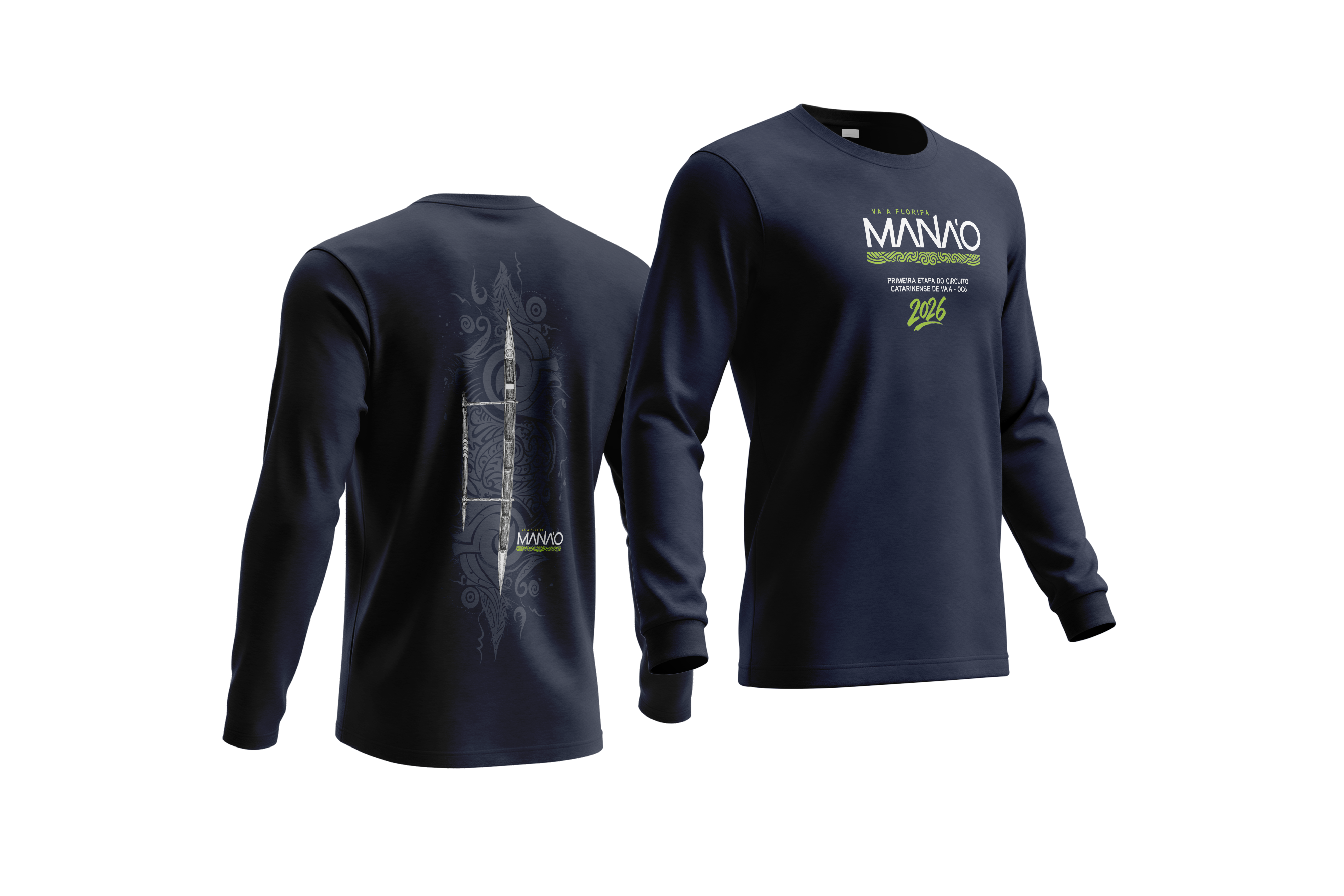 Camiseta Manga Longa Mana'o 2026